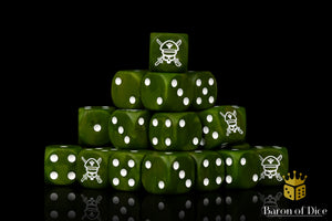 Military Sergeant Dice - Camoflauge