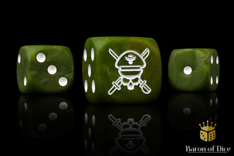 Military Sergeant - Camouflage Dice