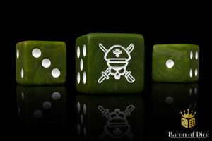 Military Sergeant Dice - Camoflauge