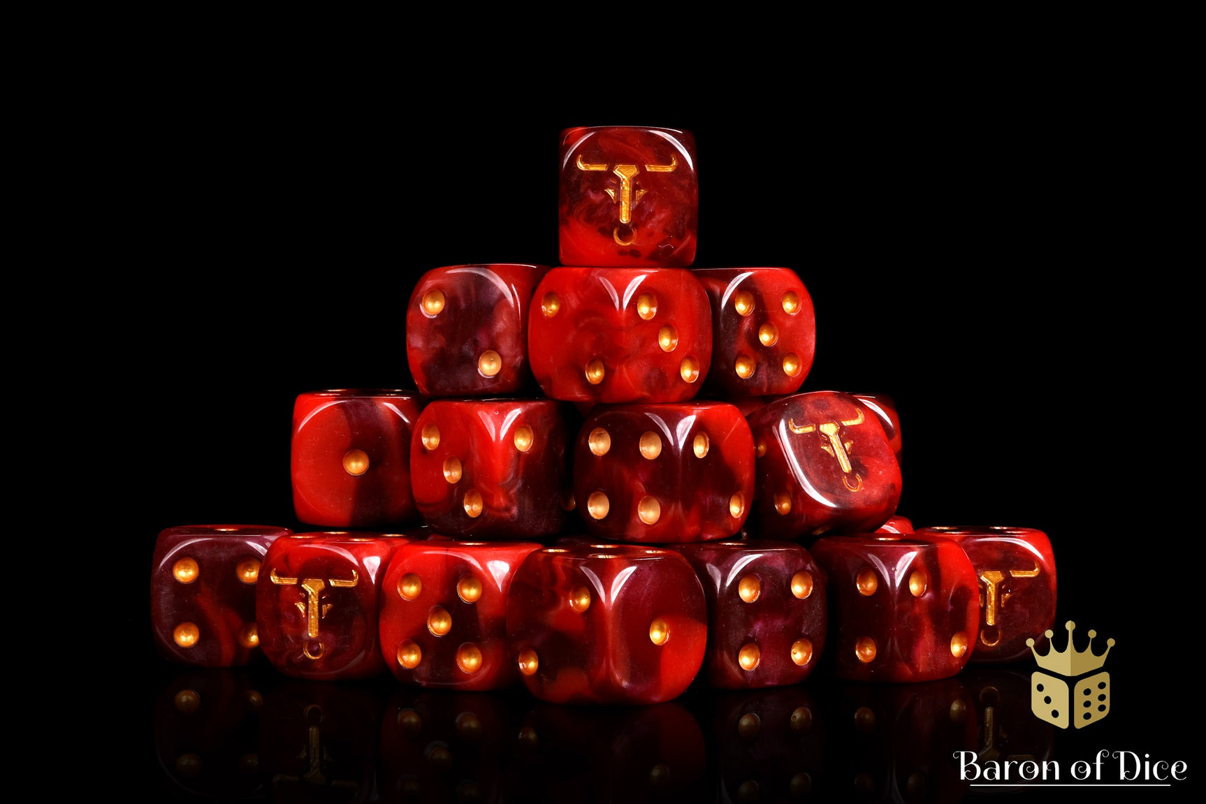 Minotaur 16mm Dice