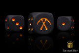 Crossed Scythes 16mm Dice