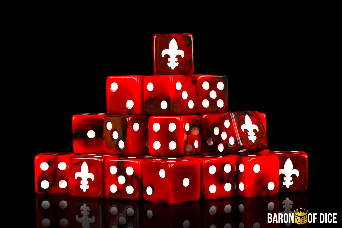 Fleur De Lis | Red