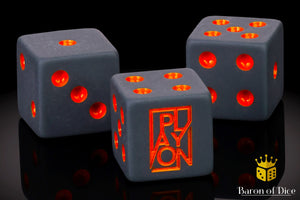 Play On Tabletop | Official Dice Series | Grey