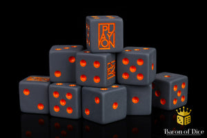 Play On Tabletop | Official Dice Series | Grey