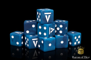 Vanguard Tactics Official Dice - Blue