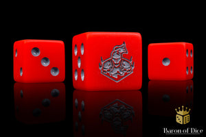 Northern Knights Gaming - Red - Official Dice Set