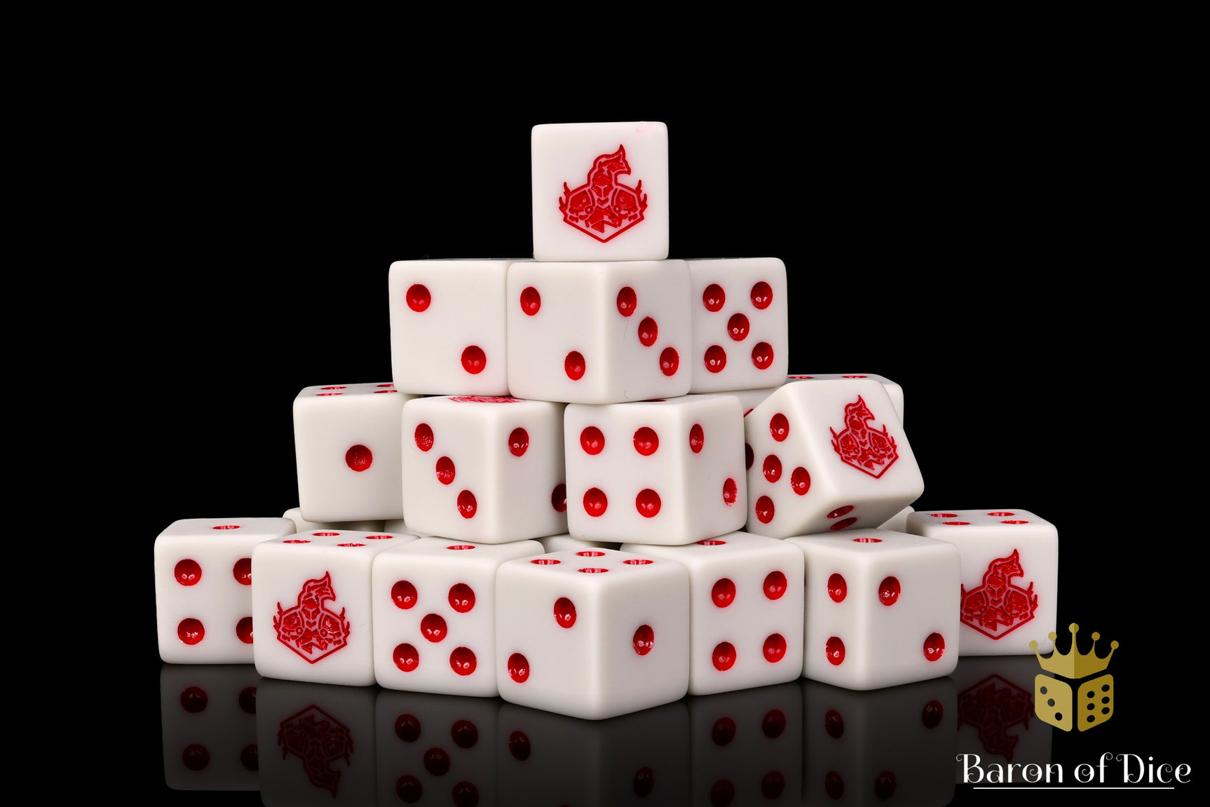 Northern Knights Gaming - Grey - Official Dice Set