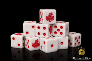 Northern Knights Gaming - Grey - Official Dice Set