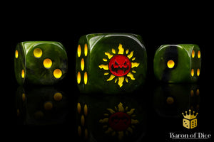 Sneaky Suns, 16mm Dice