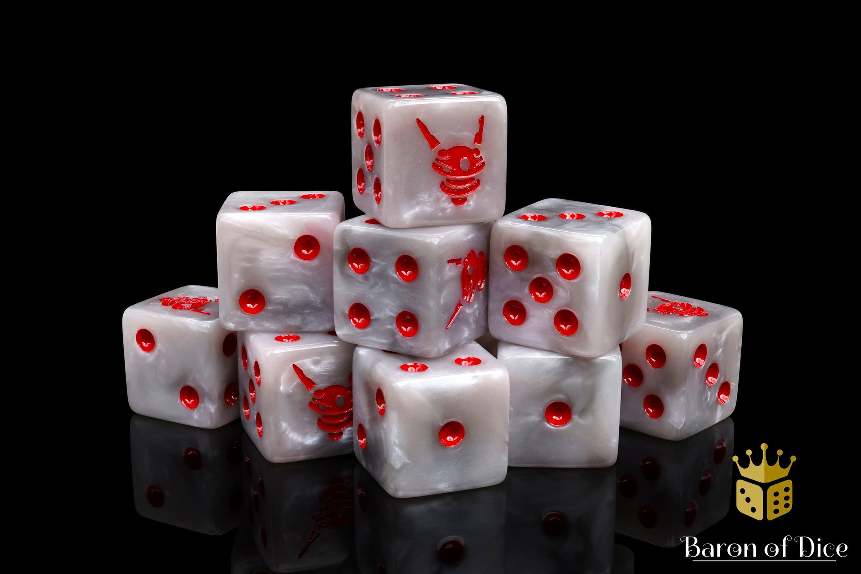 Drone Dice - White