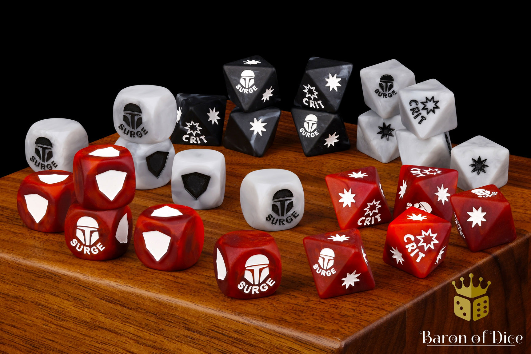 Bounty Hunter Dice Set (Matte Finish)