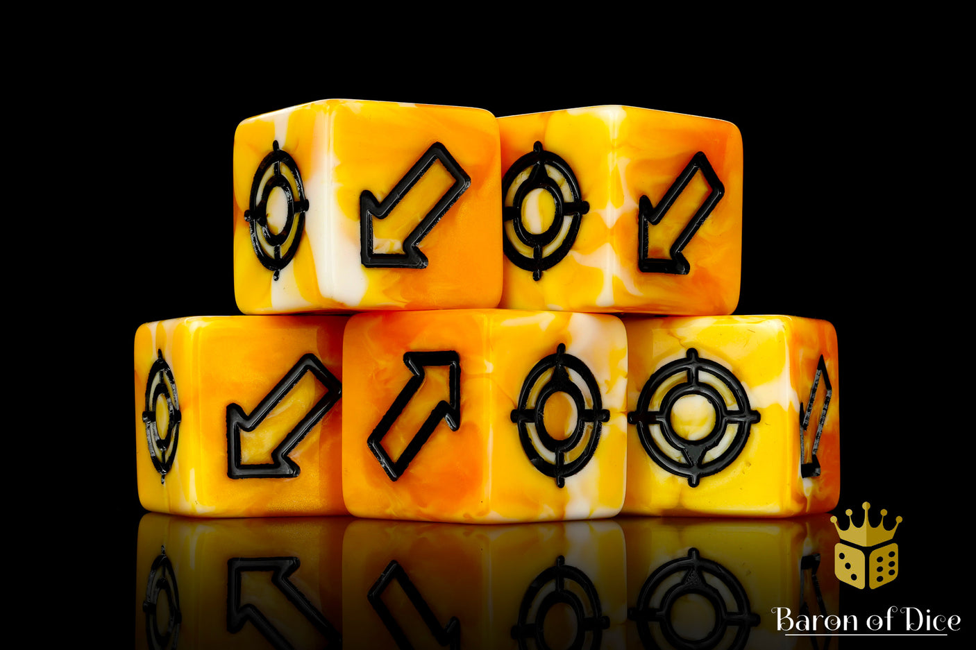Scatter Die | Tiger Stripe