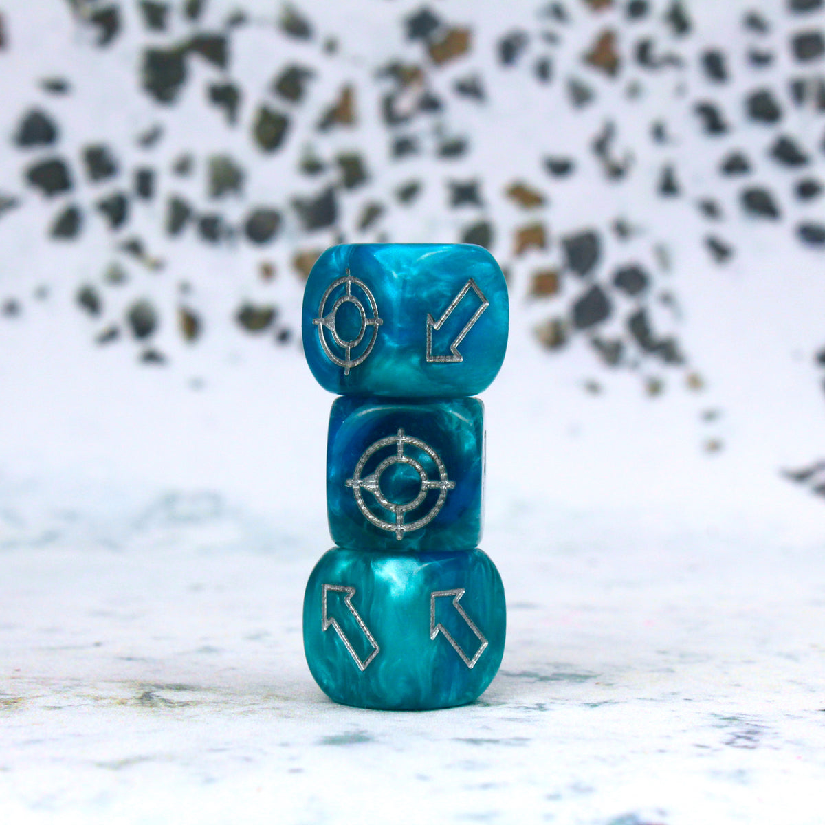 Scatter Dice | Baron of Dice | Specialty Dice | Tabletop Wargaming ...