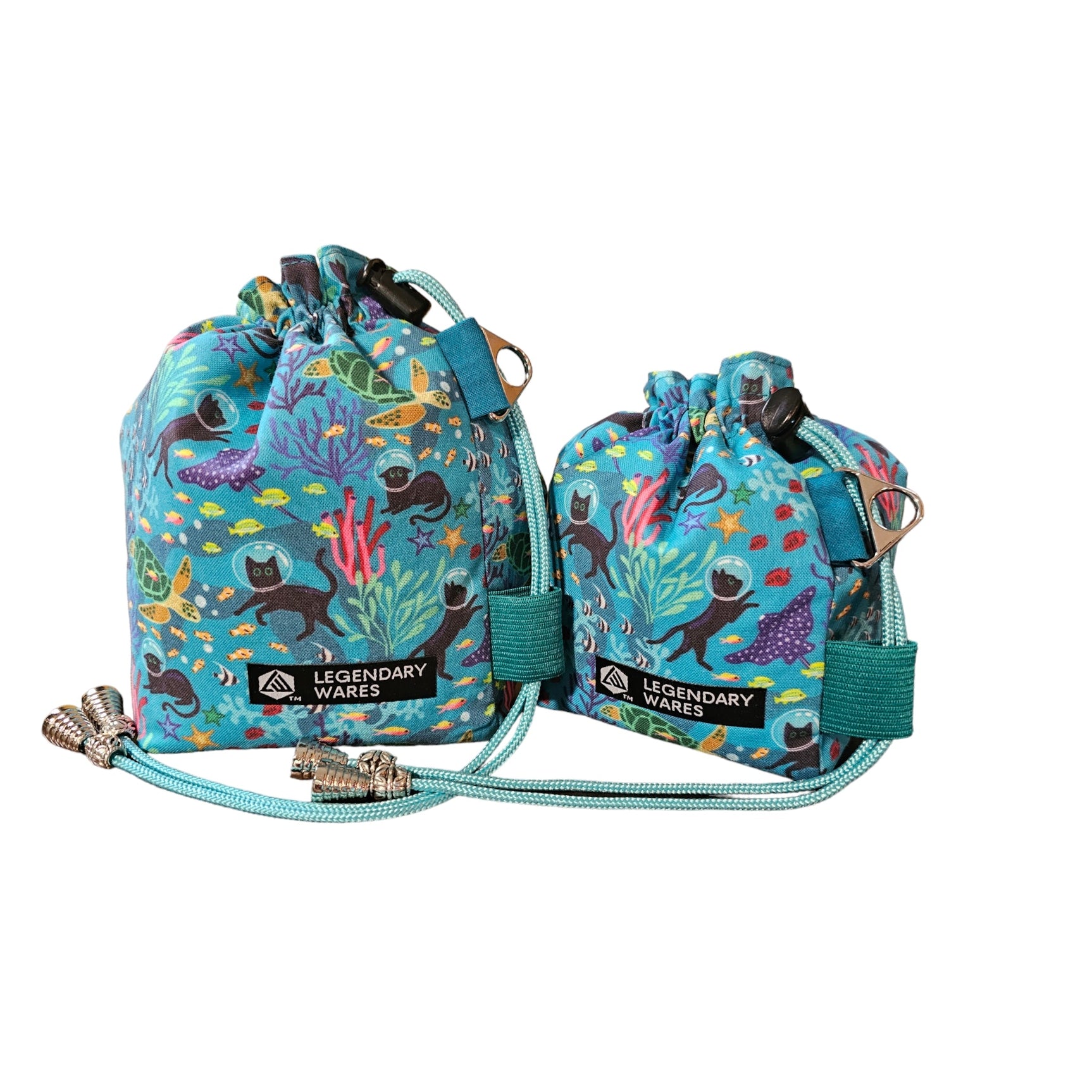 Scuba Cats Dice Bags