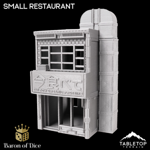Cyberpunk Small Restaurant - Cyberpunk Building