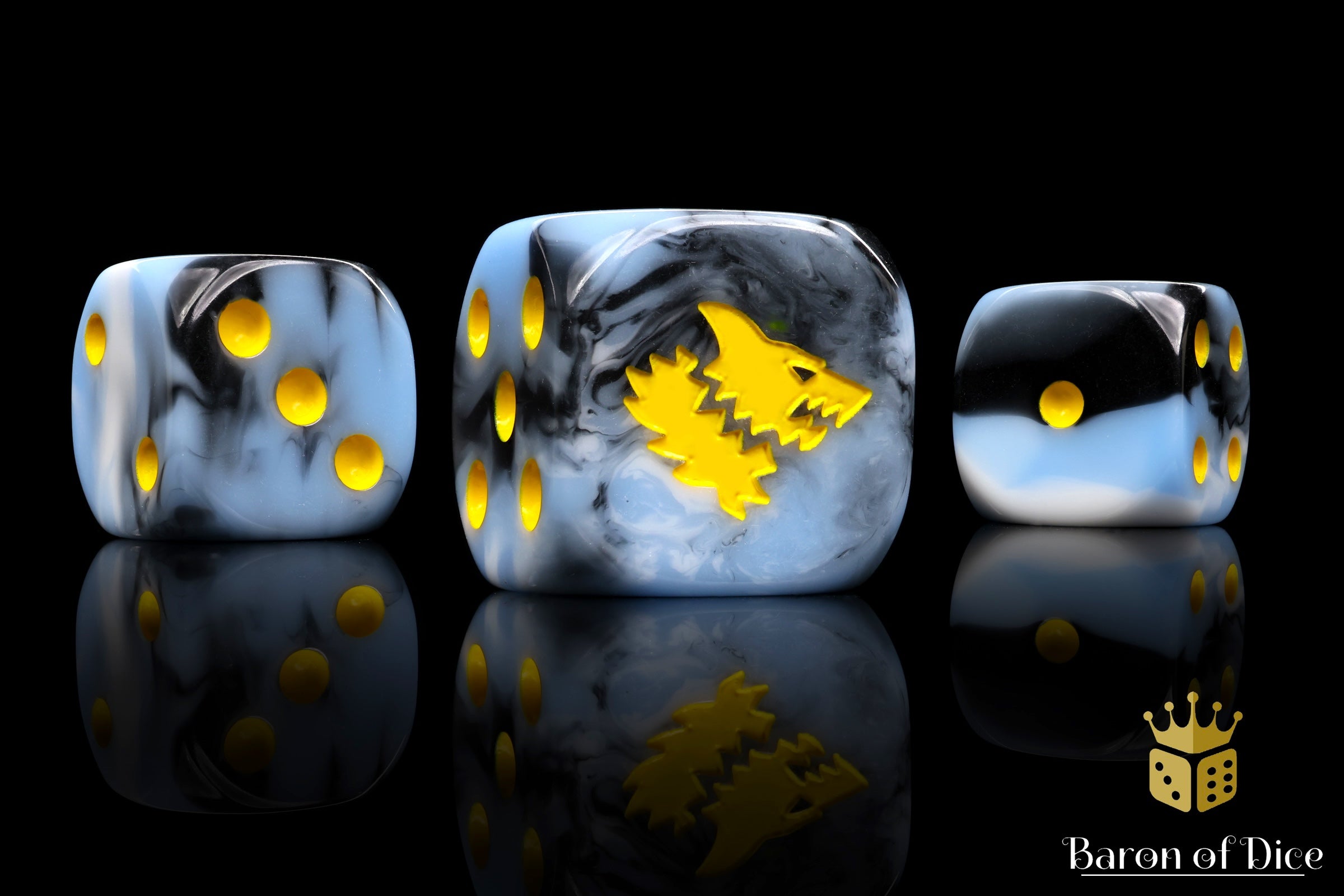 Snow Direwolf | Baron of Dice | Fantasy Dice