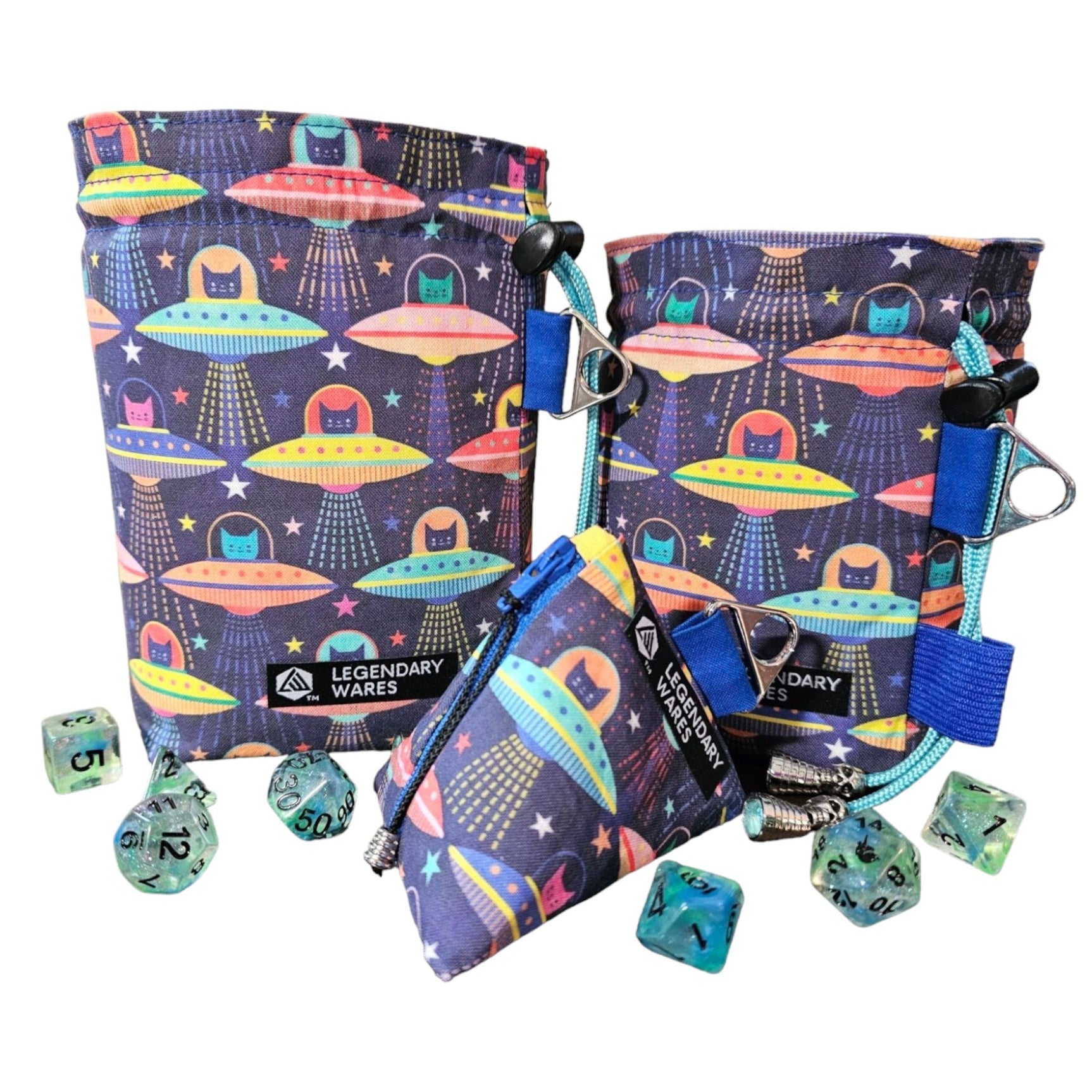 UFO Cats Dice Bags