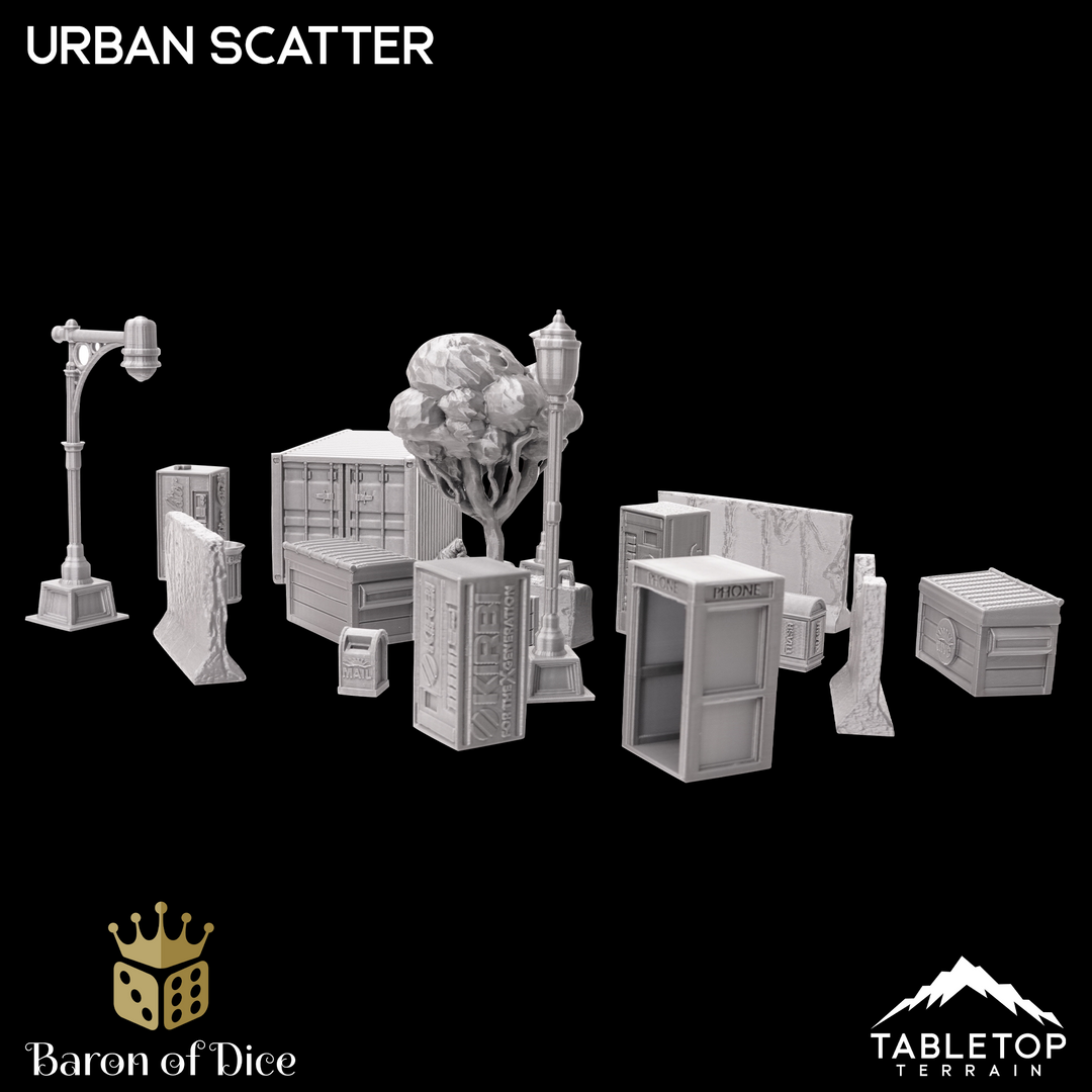 Urban Scatter - Marvel Crisis Protocol Terrain