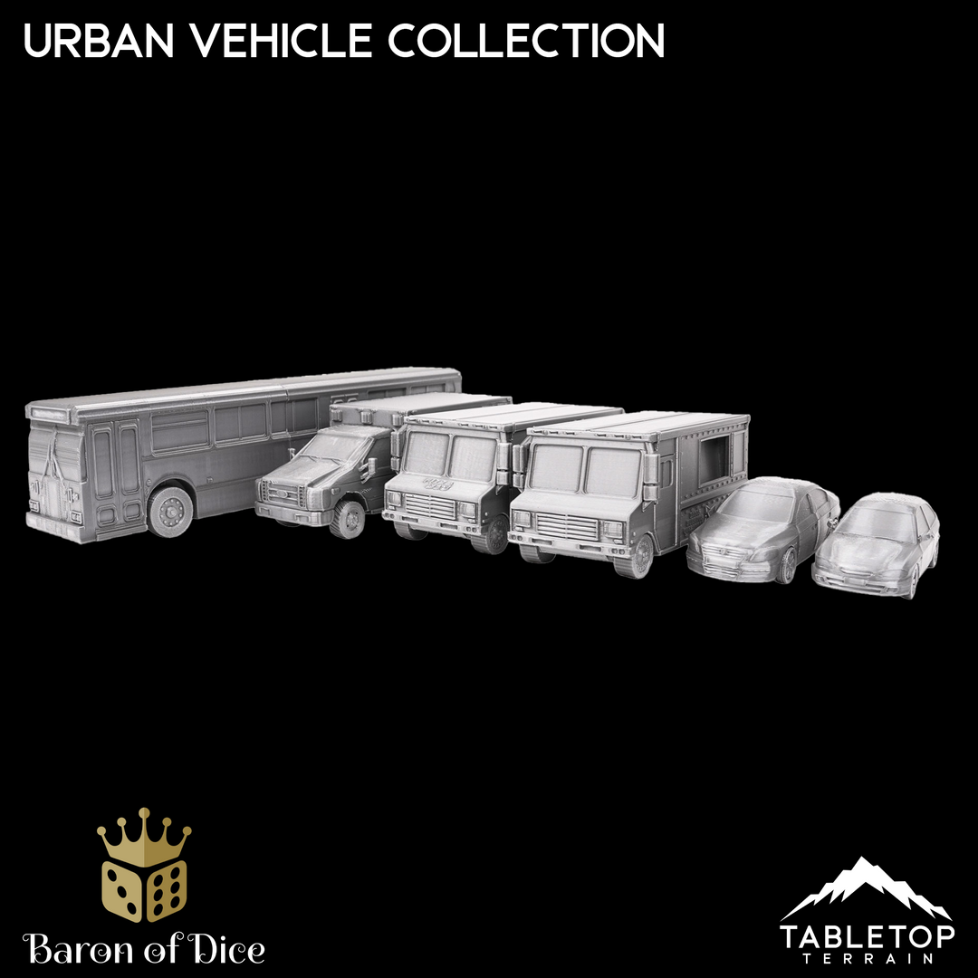 Urban Vehicle Collection - Marvel Crisis Protocol Vehicle Set