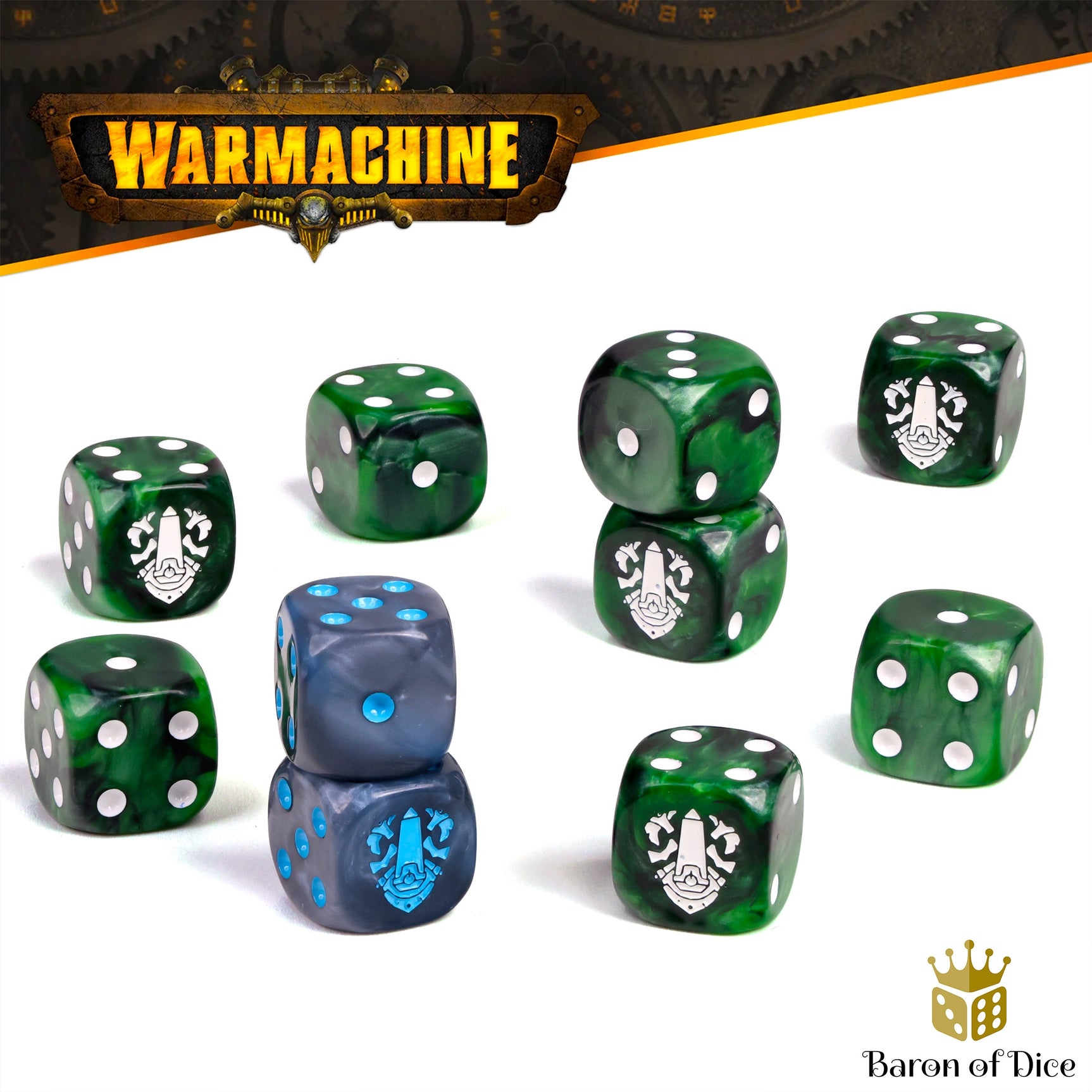 Warmachine: Southern Kriels, Kithguard Official Dice Set