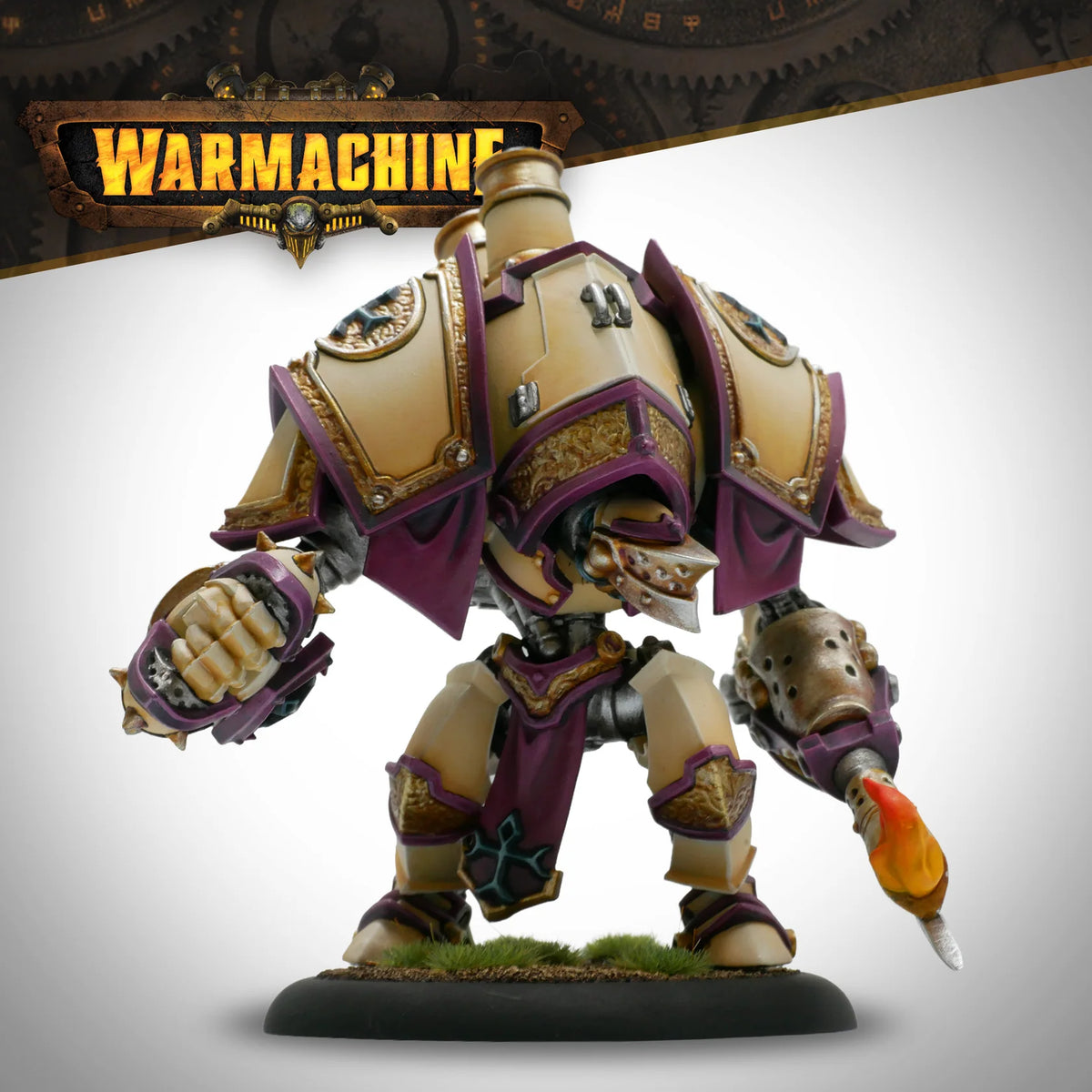Warmachine: Protectorate of Menoth Covenant of the Flame | Crusader Heavy Warjack
