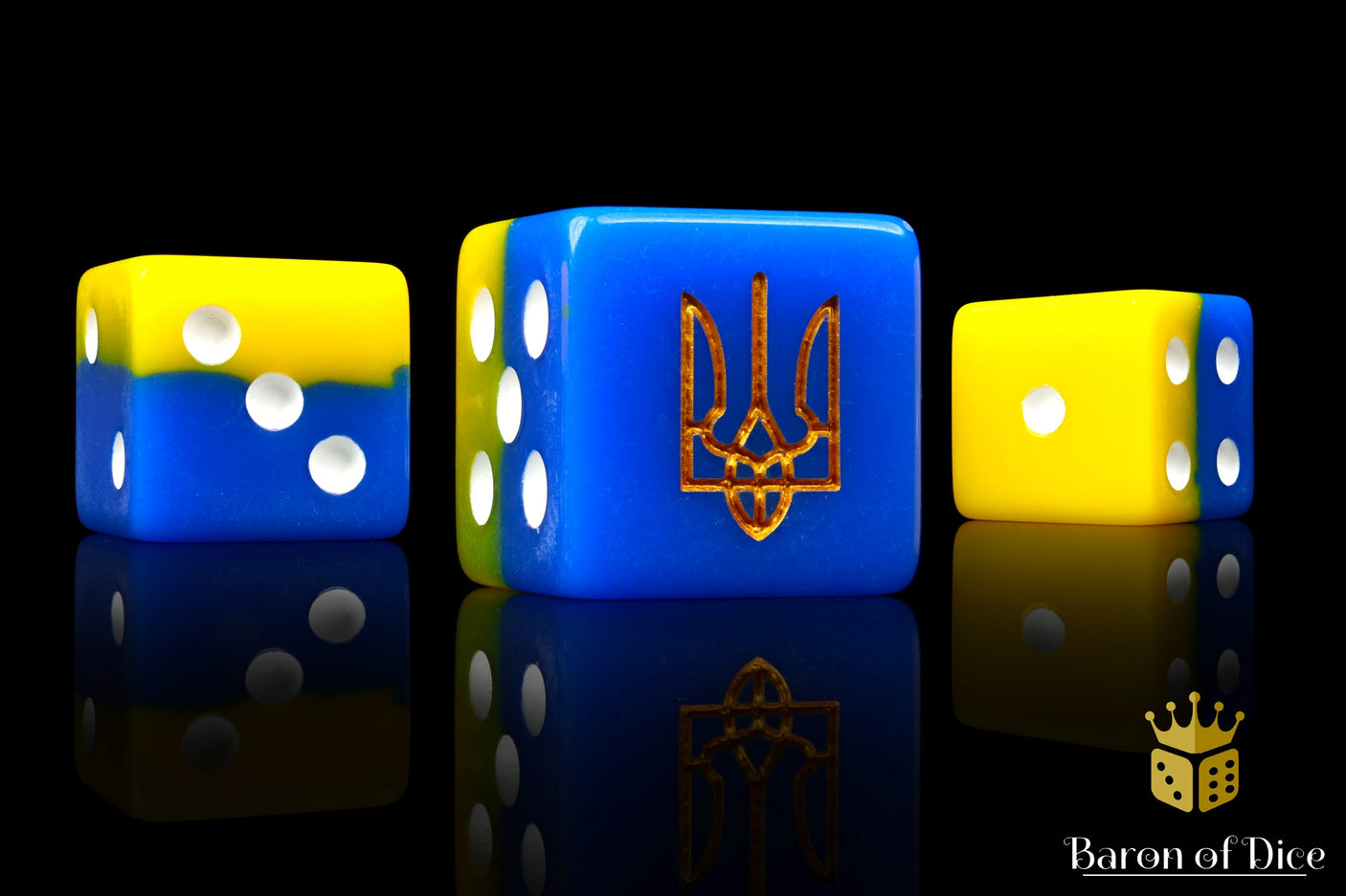 Ukraine 16mm Dice