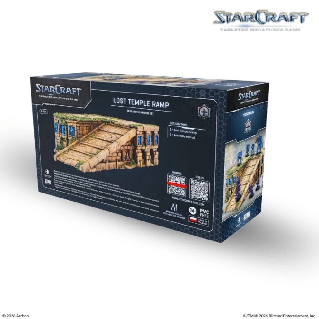 StarCraft® Lost Temple Ramp | Terrain Expansion Set