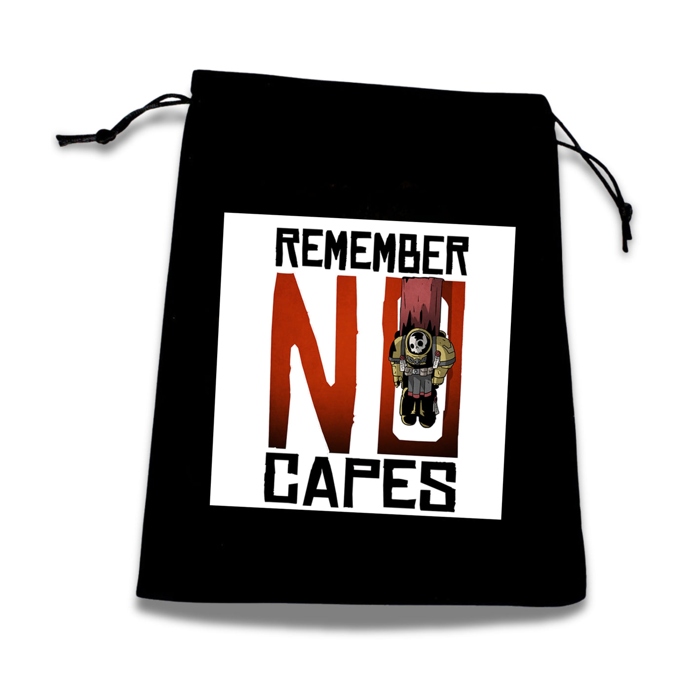 All Heroes Wear Capes  |  Premium Dice Bag