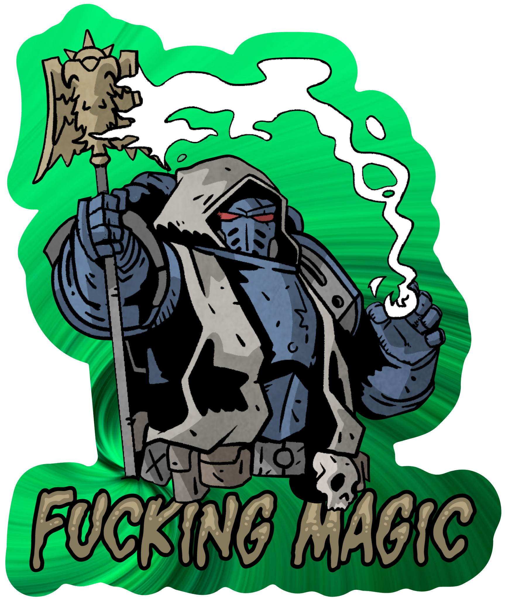 Magic Gone Wild | Premium Vinyl Stickers