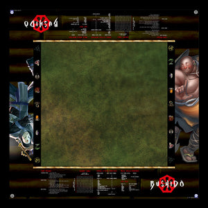 GCT Studios BUSHIDO PlayerAid Play Mat by Mats by Mars