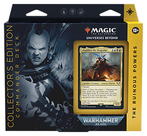Magic: the Gathering - Universes Beyond - Warhammer 40K Collector's Edition Commander Deck - The Ruinous Powers