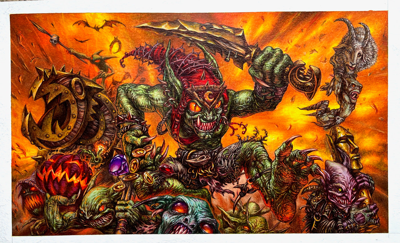 100+ XL Deck Box | Ron Spencer Series | Goblins Galore