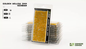 Golden Yellow | Tiny Tuft 2mm | Grass Tuft | Gamers Grass