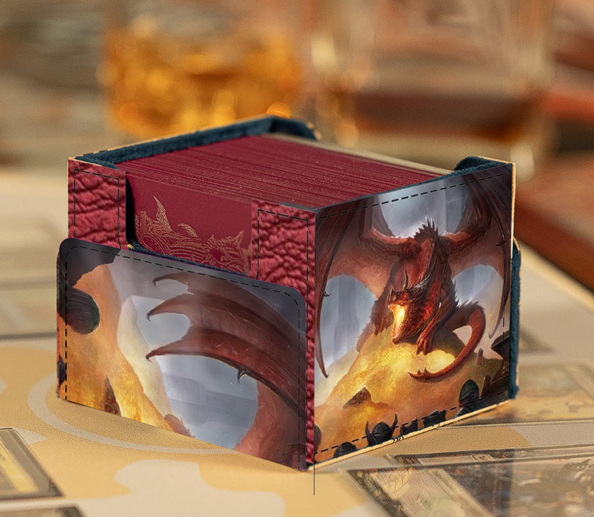 Treasure Dragon | 100+ XL Deck Boxes | Baron of Dice | James Hayball