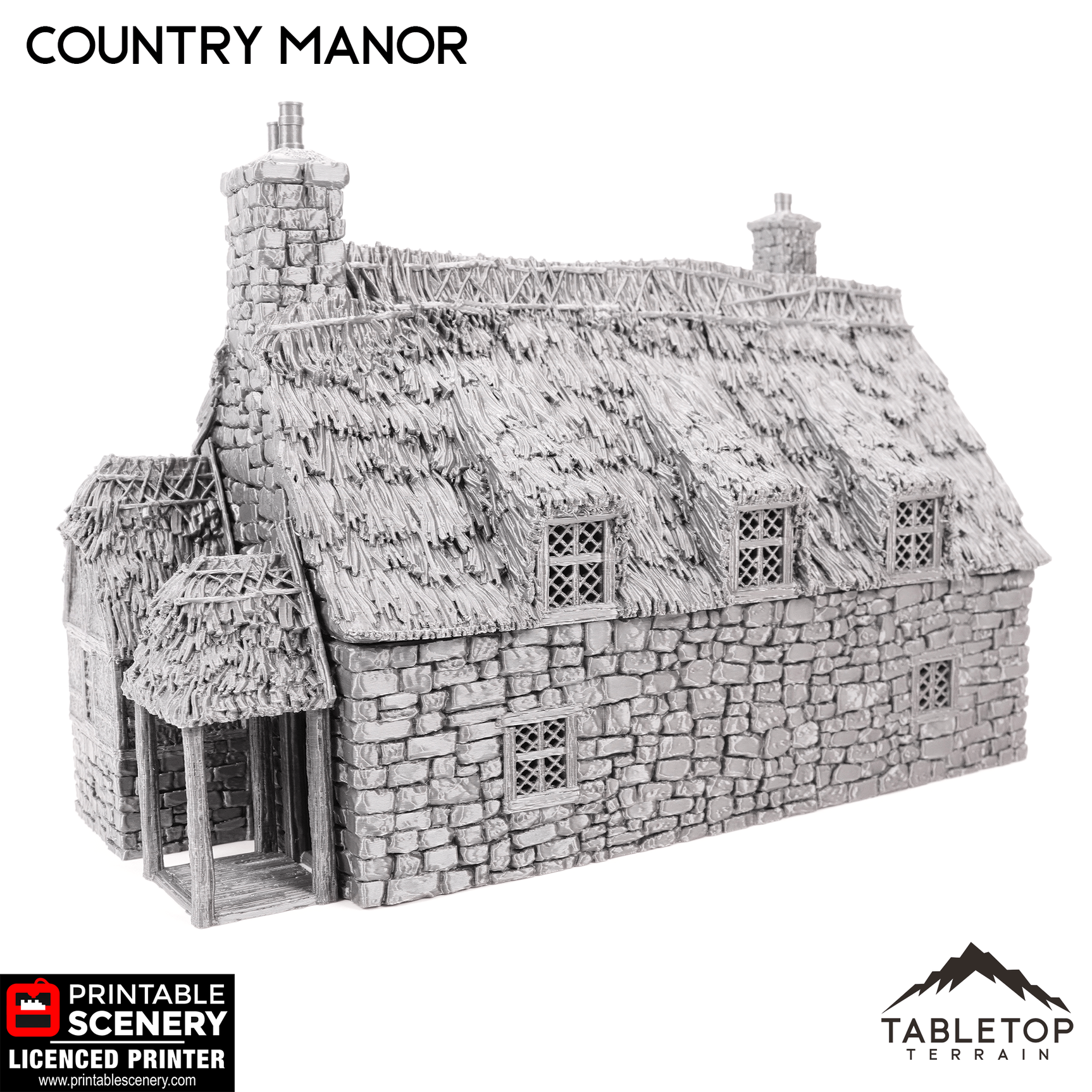 Country Manor - Country & King - Fantasy Historical Building