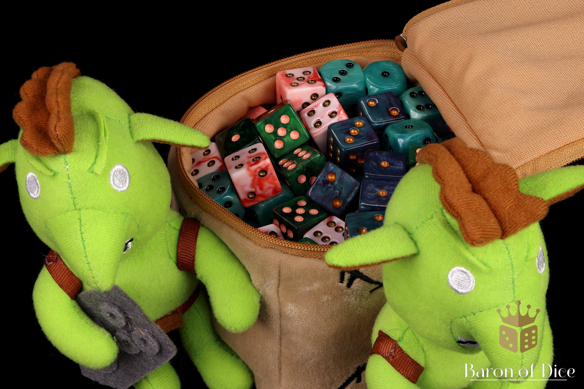 Plushie Dice Bags | Baron of Dice | Teef' Delivery! | Wargaming Plushie Dice Bags | Baron of Dice | Teef' Delivery! | Wargaming