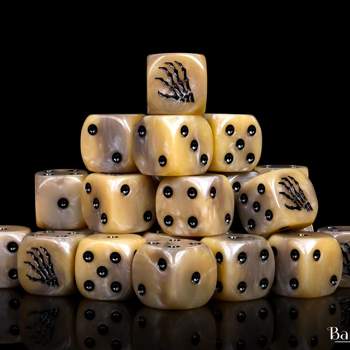 Complex Dice Skeletons Rising | Baron of Dice | Fantasy Dice