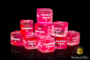 Strands of Fate Dice - 10th Edition - Red