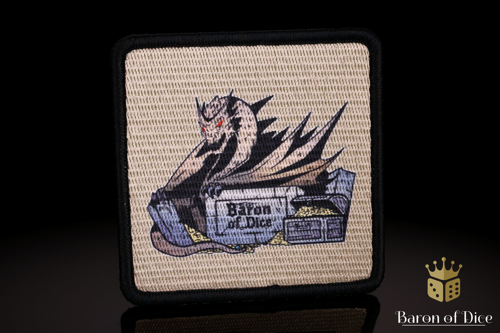Sole Ring | Ancient Dragon | Baron's Bag Compatible | Velcro Patches