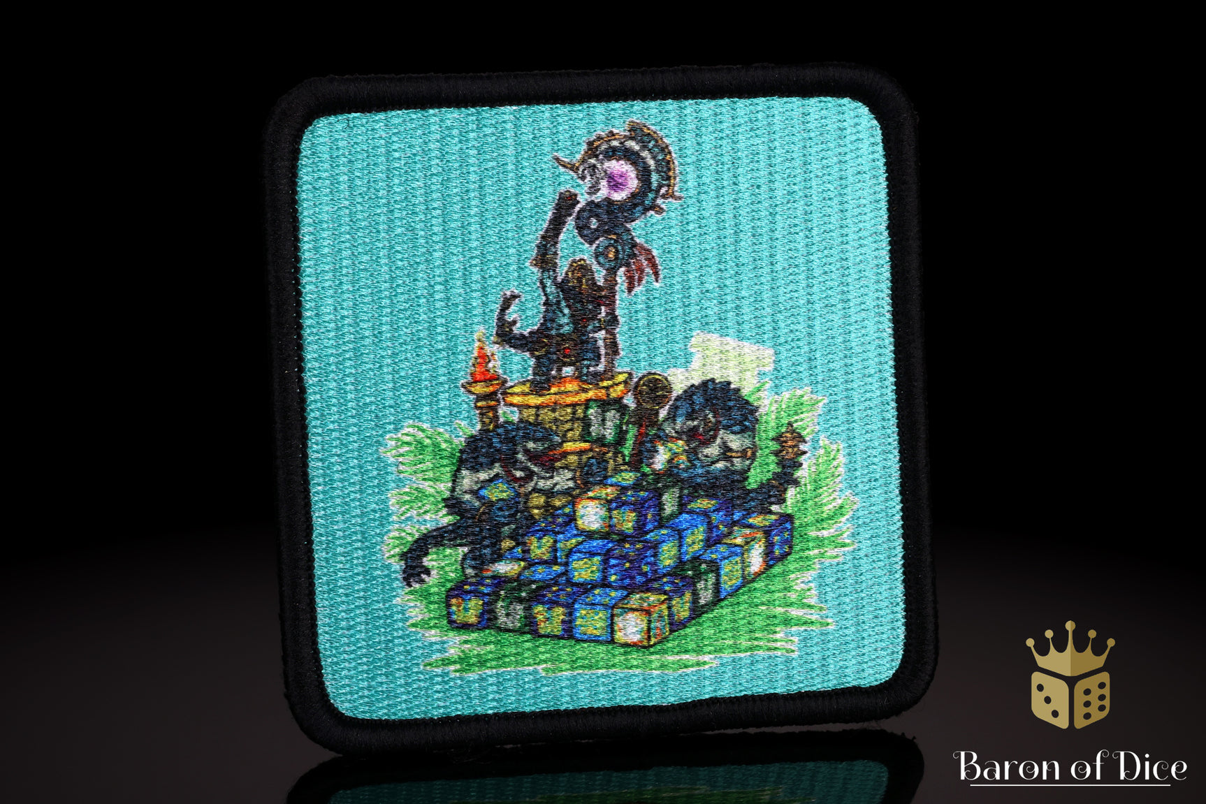 Celestial Dinosaurs | Baron's Bag Compatible | Velcro Patches