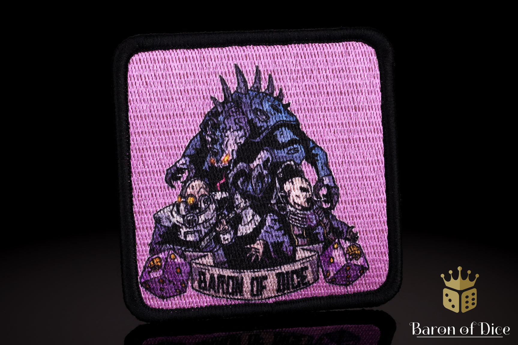 Twisted Helix | Baron's Bag Compatible | Velcro Patches