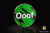 Ooof | Green | Wargaming & Datasheet Box | Baron's Coin™ Compatible