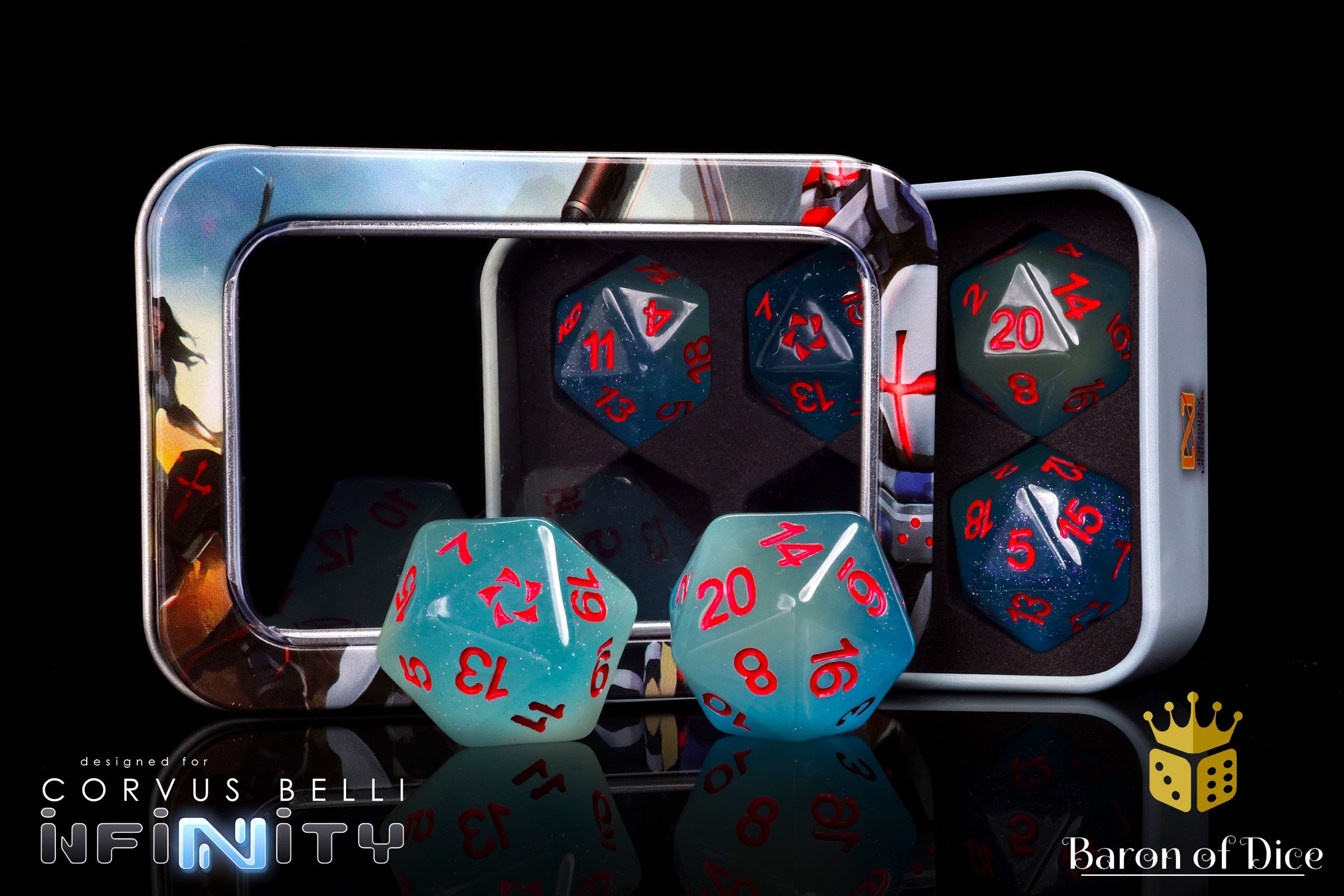 Infinity: Next Wave | Official Dice Set | Baron of Dice