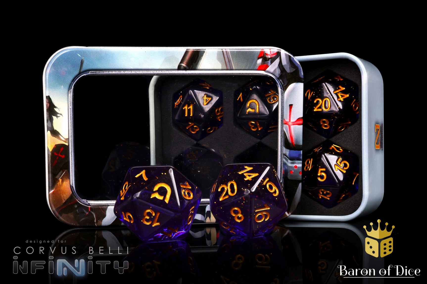 Infinity: Shasvastii Expeditionary Force | Official Dice Set