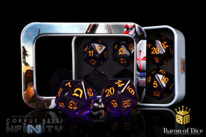 Infinity: Shasvastii Expeditionary Force | Official Dice Set