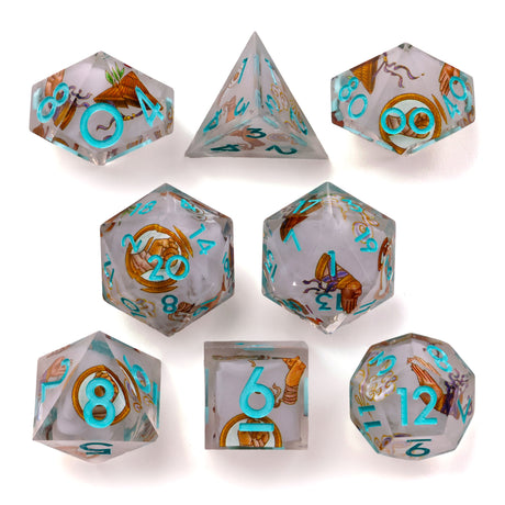 The Monk | 8-Piece RPG Set | Baron's Signature Series