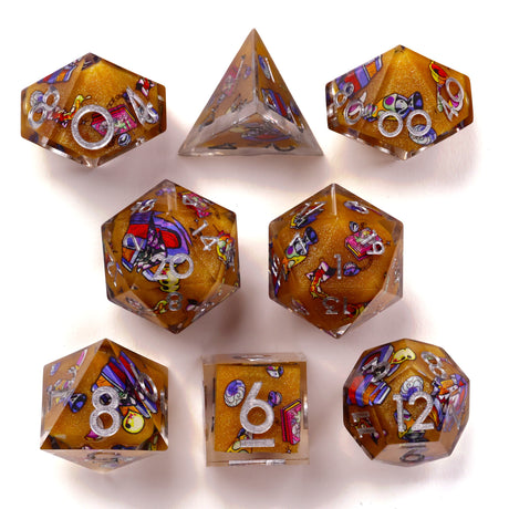 Chest of Wonder | 8-Piece RPG Set | Baron's Signature Series