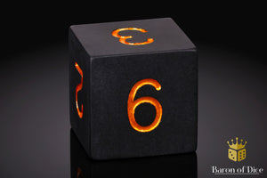 Big Ass D6 - Matte Black