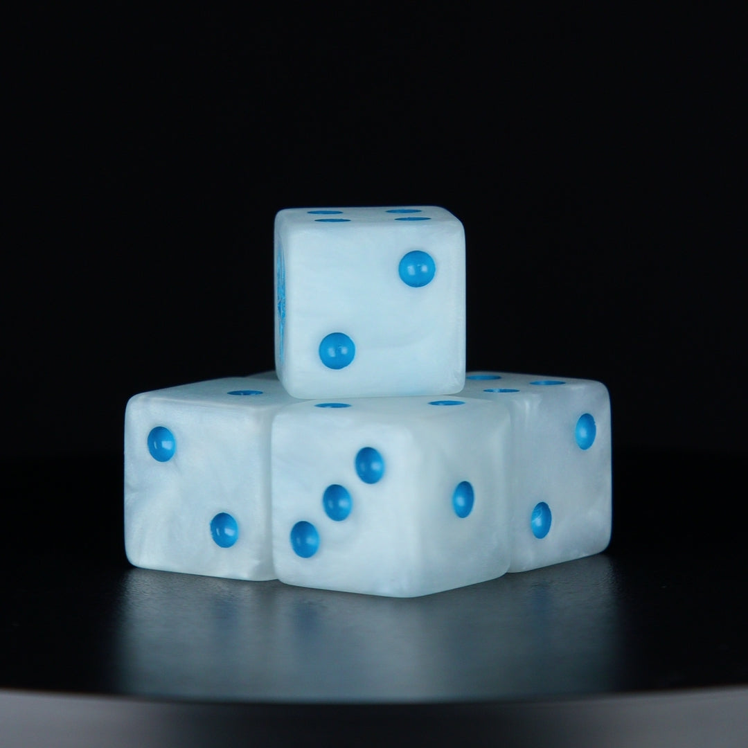 Magical Elves Dice - Ancient White