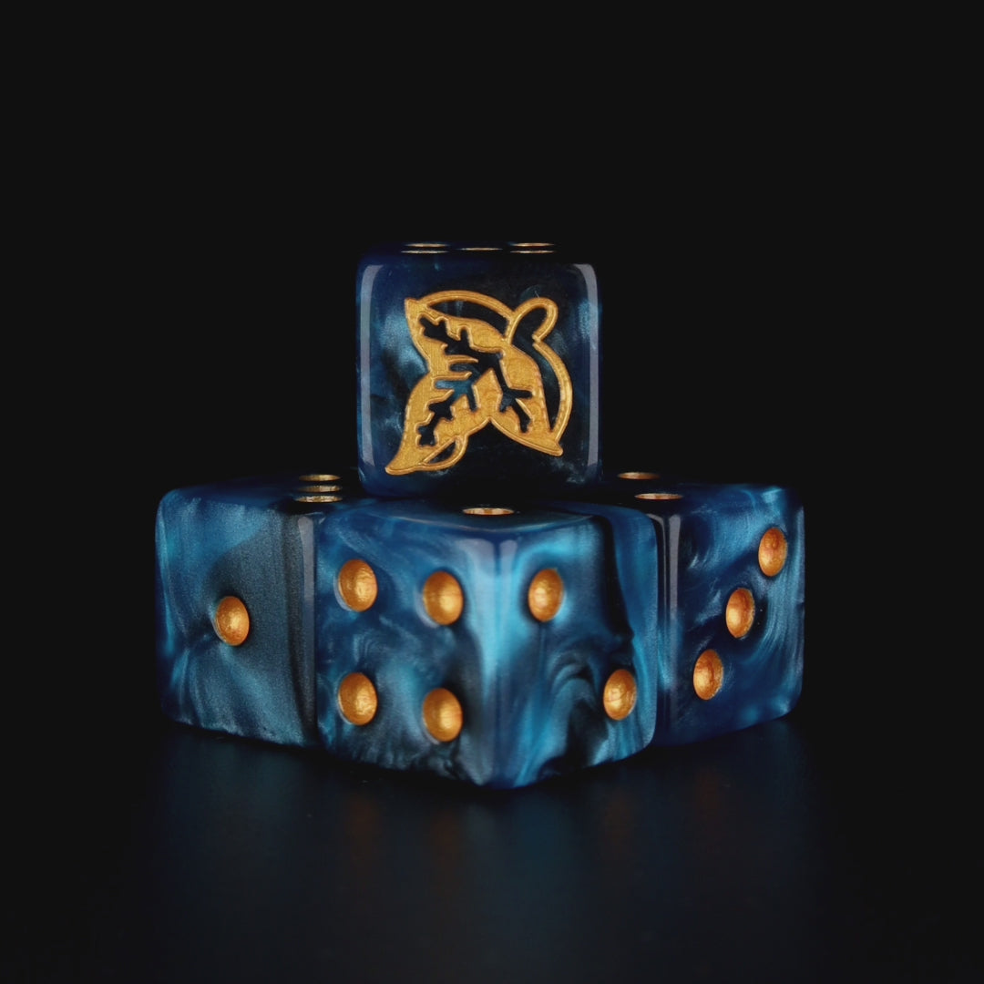 Riverland Elves, Square 16mm Dice